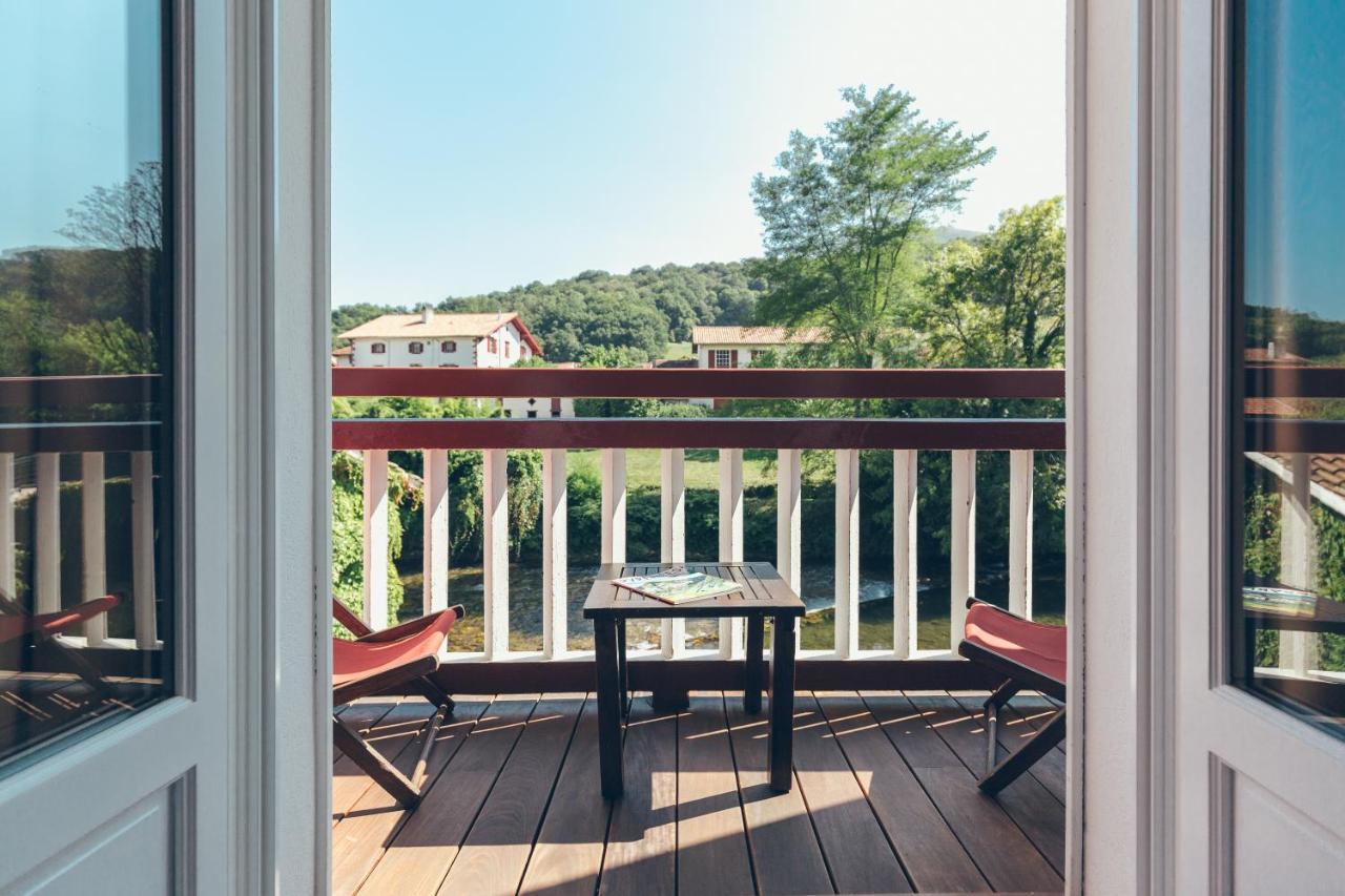 Hotel Arce Saint-Etienne-de-Baigorry Bagian luar foto