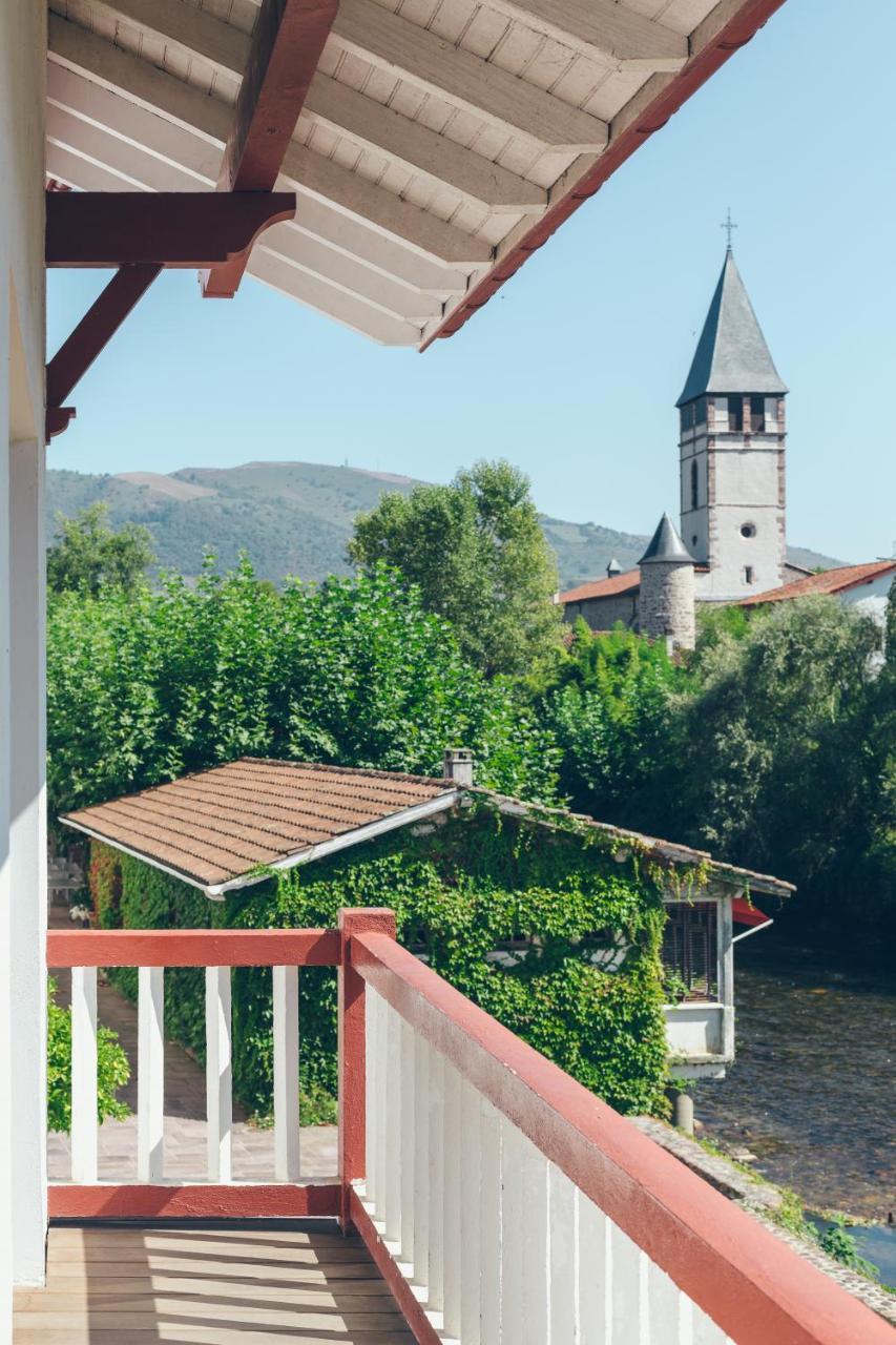 Hotel Arce Saint-Etienne-de-Baigorry Bagian luar foto
